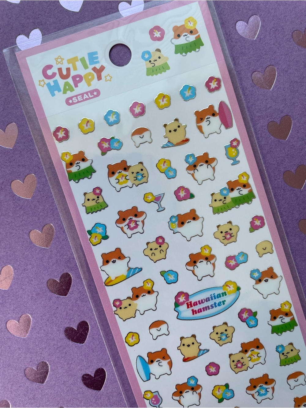 Tiny hamster stickers